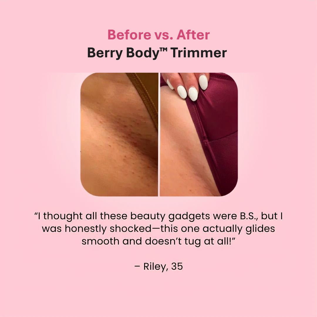 [BerryBody™] 2.0 - Ultra Gentle Bikini Trimmer